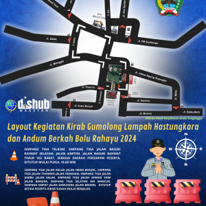 Layout Kegiatan Kirab Gumolong Lampah Hastungkara dan Andum Berkah Bolu Rahayu 2024